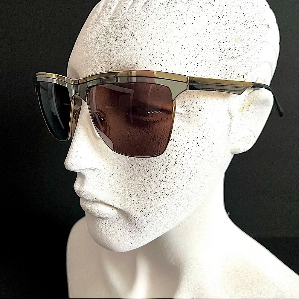 Police Eastern States Sunglasses Mod 672 Italy - AS IS